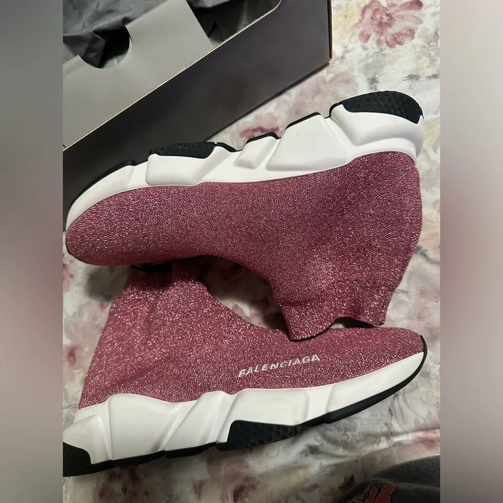 Authentic- Balenciaga Sock Sneakers - Picture 2 of 4
